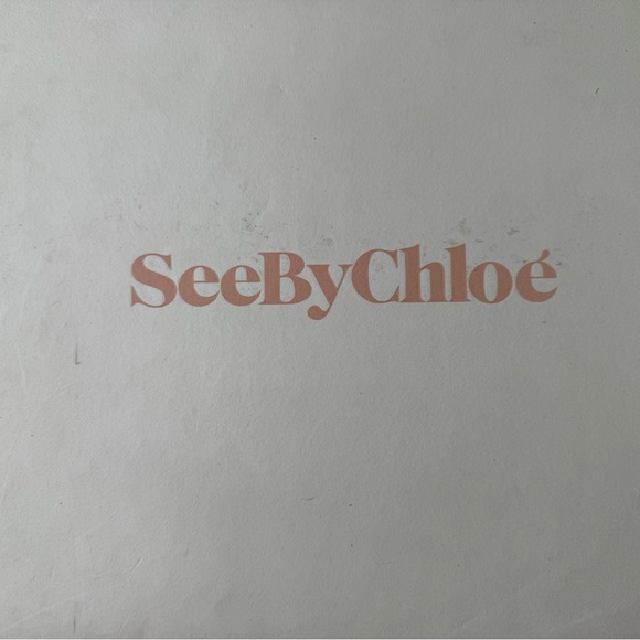 See By Chloe Tan Leather Wedge Boots - Picture 8 of 15